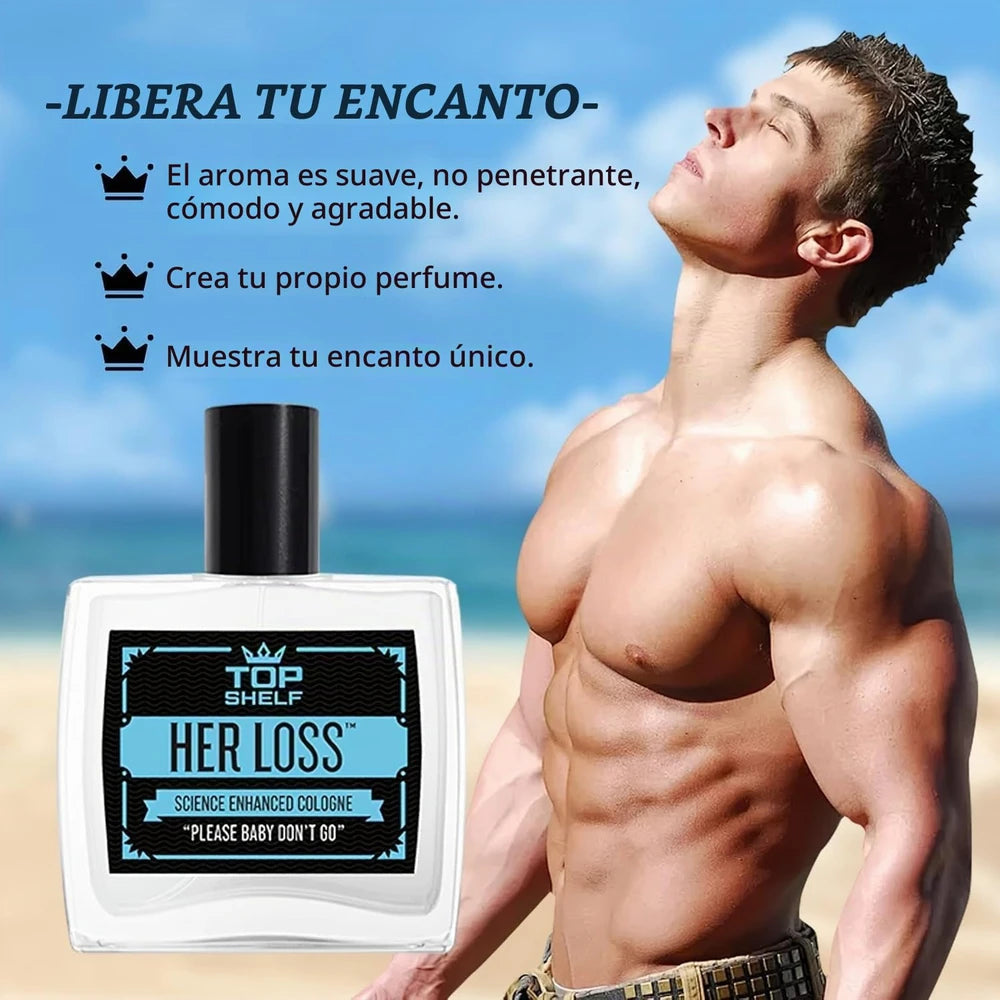 Her Loss® | Perfume de Feromonas Premium para Hombre ✨